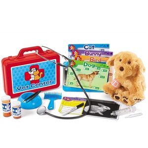 Lakeshore Classroom Vet Center with Poseable puppy